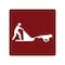 Sign Solutions Usa Dog Sledding (Symbol), Aluminum, 18 in x 18 in DUS08DWT1818RS-143 - alternate 1